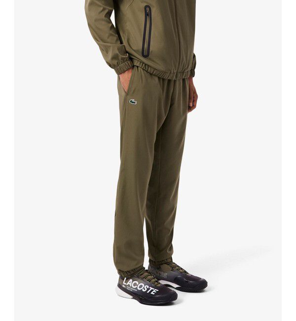 LACOSTE「スタンドカラー ミニマルデザイン テクニカルトラックスーツ」|スウェット・ジャージ|