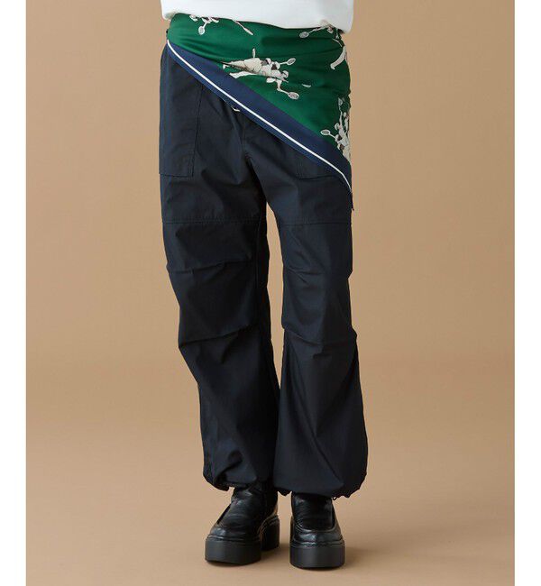 LACOSTE「ワイドベイカーパンツ」|チノ|