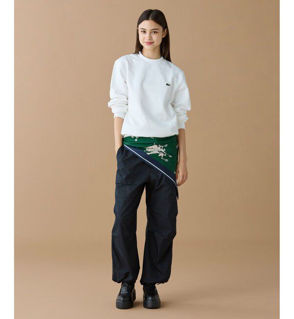 LACOSTE「ワイドベイカーパンツ」|チノ|