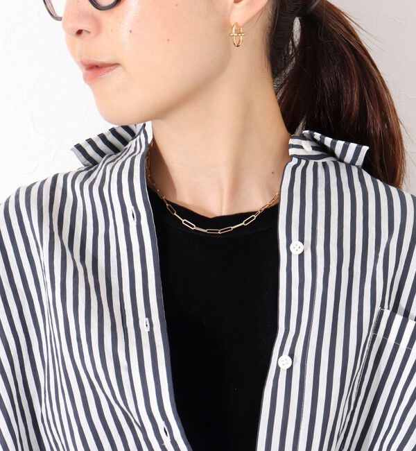 NOLLEY'S「【grace grace/グラスグラス】コンビチェーンネックレス（slim)」|ネックレス|