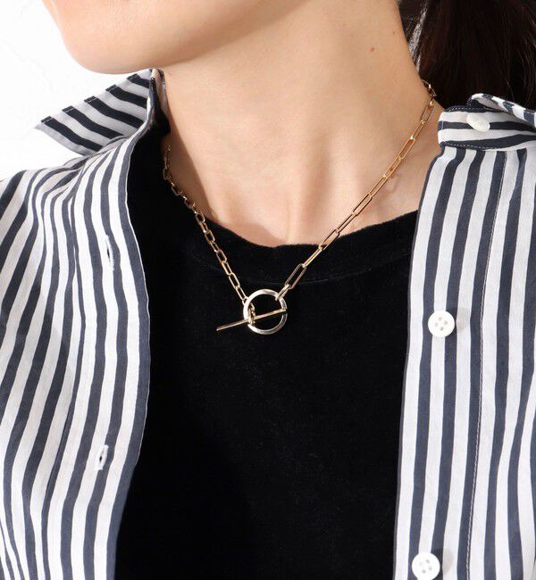 NOLLEY'S「【grace grace/グラスグラス】コンビチェーンネックレス（slim)」|ネックレス|