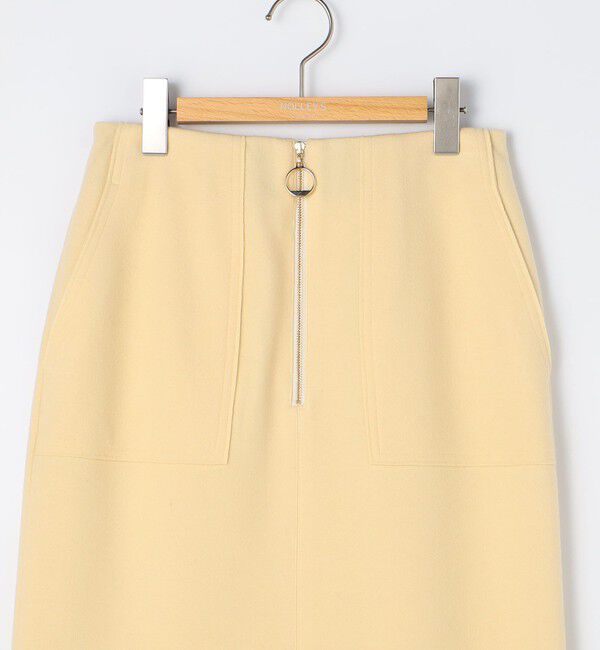 NOLLEY'S sophi「ウォッシャブルダブルジャージハーフジップタイトスカート」|タイト|