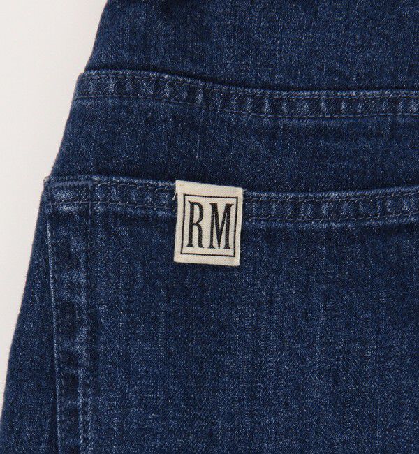 Rie Miller「【RM denim】スリットクロップドハイウエストデニム」|デニム|
