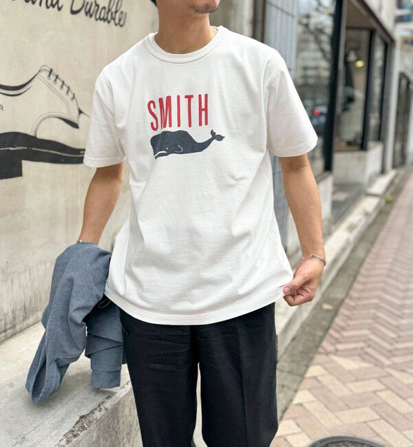 NOLLEY'S goodman「【BARNS OUTFITTERS】別注タフネックT SMITH 25SS」|Tシャツ・カットソー|