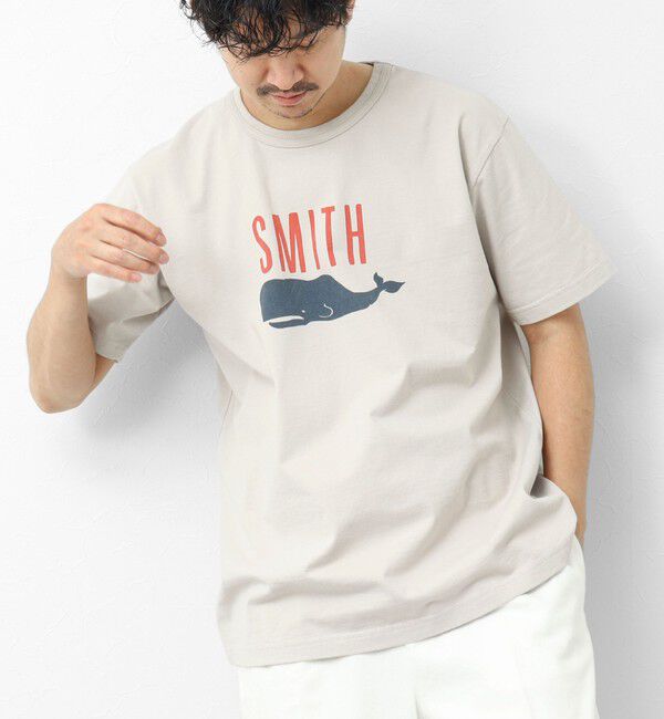 NOLLEY'S goodman「【BARNS OUTFITTERS】別注タフネックT SMITH 25SS」|Tシャツ・カットソー|キナリ