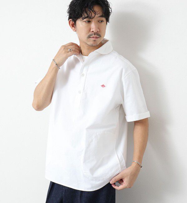 NOLLEY'S goodman「【DANTON/ダントン】ROUND COLLAR P.O SHIRT SS 25SS」|シャツ・ブラウス|