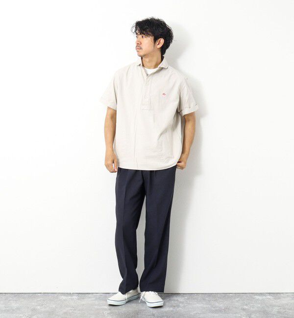 NOLLEY'S goodman「【DANTON/ダントン】ROUND COLLAR P.O SHIRT SS 25SS」|シャツ・ブラウス|