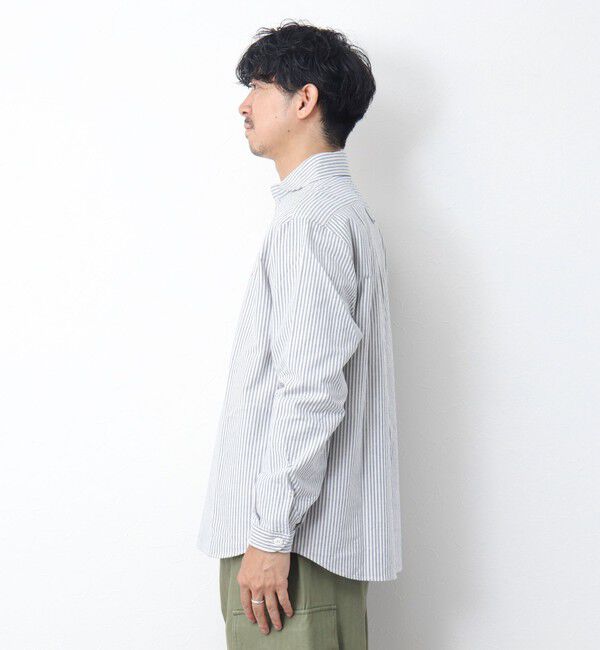 NOLLEY'S goodman「【DANTON/ダントン】ROUND COLLAR P.O SHIRT LS 25SS」|シャツ・ブラウス|