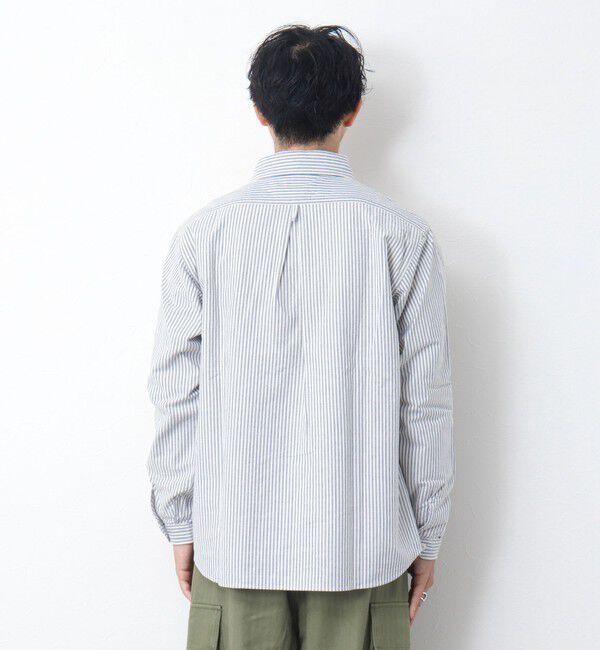 NOLLEY'S goodman「【DANTON/ダントン】ROUND COLLAR P.O SHIRT LS 25SS」|シャツ・ブラウス|