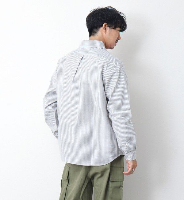 NOLLEY'S goodman「【DANTON/ダントン】ROUND COLLAR P.O SHIRT LS 25SS」|シャツ・ブラウス|