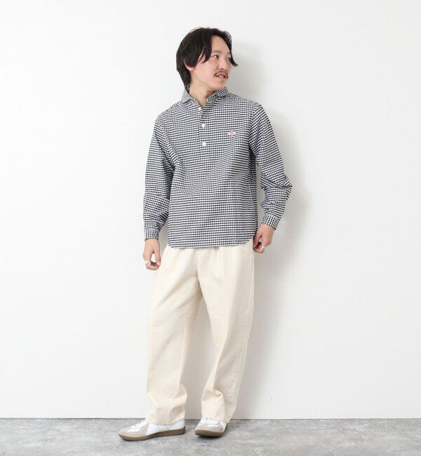 NOLLEY'S goodman「【DANTON/ダントン】ROUND COLLAR P.O SHIRT LS 25SS」|シャツ・ブラウス|