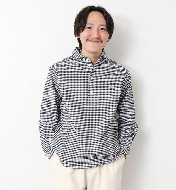 NOLLEY'S goodman「【DANTON/ダントン】ROUND COLLAR P.O SHIRT LS 25SS」|シャツ・ブラウス|