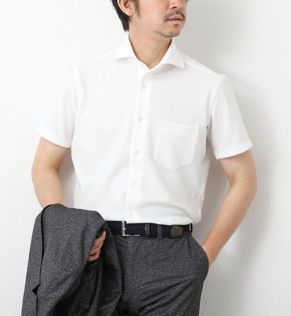 NOLLEY'S goodman「《ビジカジ対応》【Vertical】吸水速乾 ストレッチ サッカージャージWD SS 25SS」|シャツ・ブラウス|