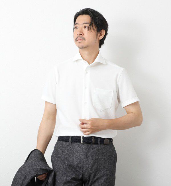 NOLLEY'S goodman「《ビジカジ対応》【Vertical】吸水速乾 ストレッチ サッカージャージWD SS 25SS」|シャツ・ブラウス|