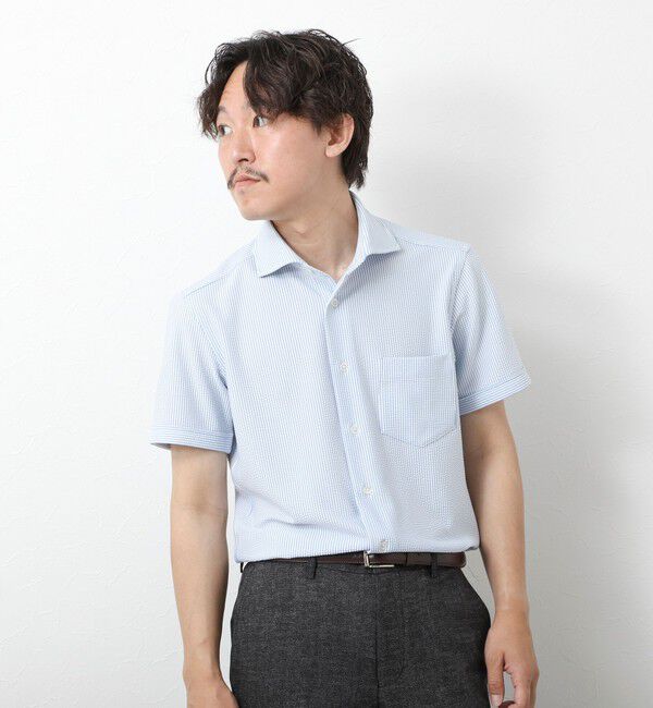 NOLLEY'S goodman「《ビジカジ対応》【Vertical】吸水速乾 ストレッチ サッカージャージWD SS 25SS」|シャツ・ブラウス|