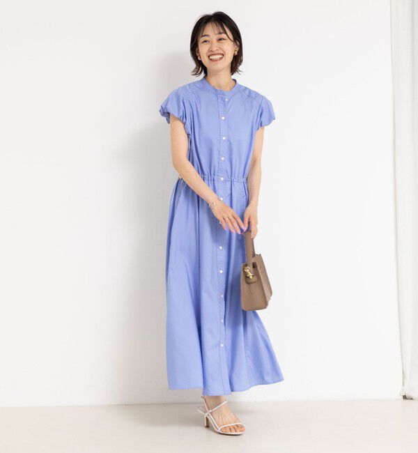 NOLLEY'S「ドロストシャツワンピース」|ワンピース|
