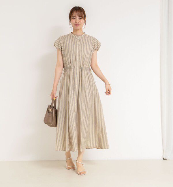 NOLLEY'S「ドロストシャツワンピース」|ワンピース|