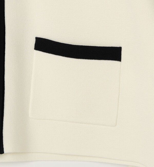 NOLLEY'S「《手洗い可能》ビオグレースミラノリブジャケット」|カーディガン|