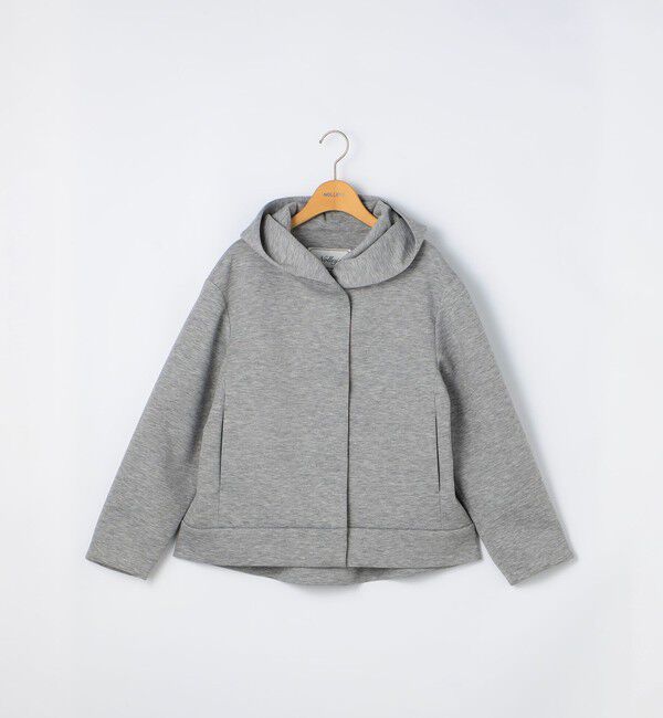 NOLLEY'S「【追加】ウォッシャブルエアボールフードブルゾン」|ブルゾン・スタジャン|