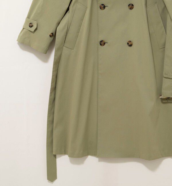 NOLLEY'S「NMPウォッシャブルロングトレンチコート」|トレンチコート|
