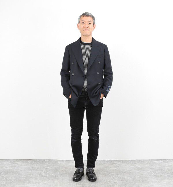 NOLLEY'S goodman「《ビジカジ対応》MARTIN ホップサックダブルJK 26SS」|テーラードジャケット|