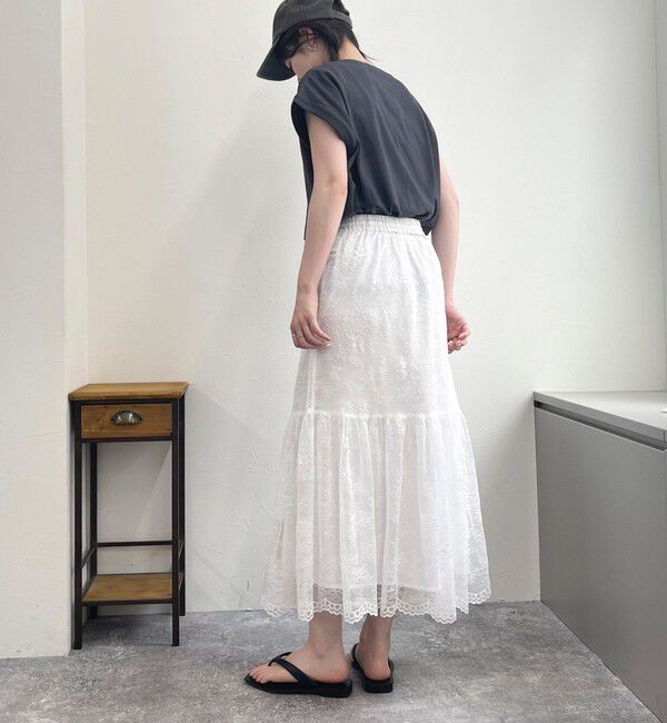 fredy emue「2WAYスカラレースギャザースカート」|スカート|