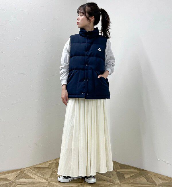 fredy emue「【GEVACO/ゲバコ】タッサーダウンベスト」|ダウンベスト・ベスト|