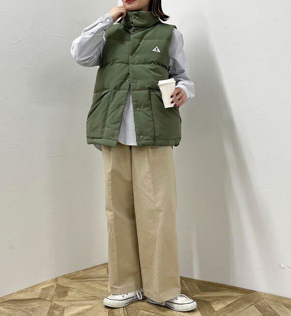 fredy emue「【GEVACO/ゲバコ】タッサーダウンベスト」|ダウンベスト・ベスト|