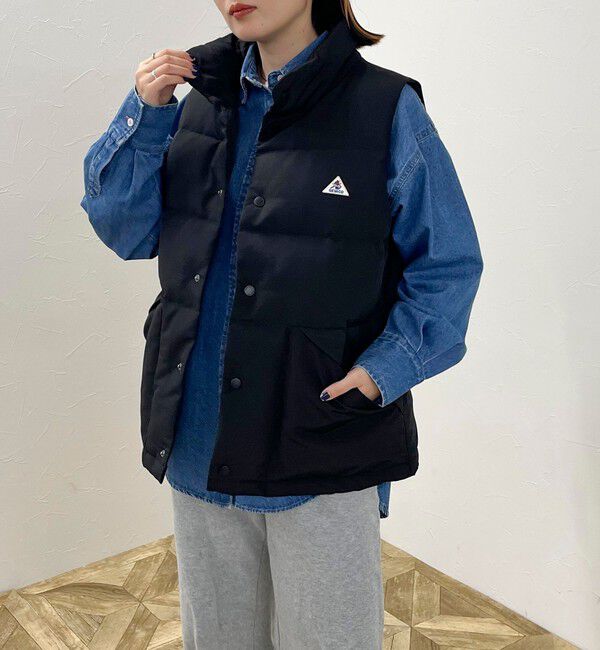 fredy emue「【GEVACO/ゲバコ】タッサーダウンベスト」|ダウンベスト・ベスト|