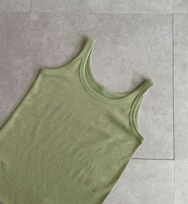 fredy emue「ラメリブタンクトップ」|タンクトップ|