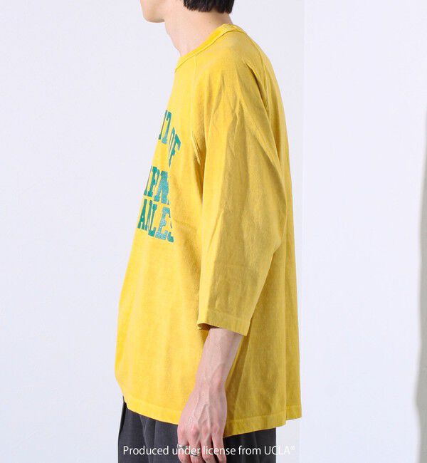 GLOSTER「【GOOD ROCK SPEED】カレッジロゴ ラグランTシャツ 7分袖」|Tシャツ・カットソー|