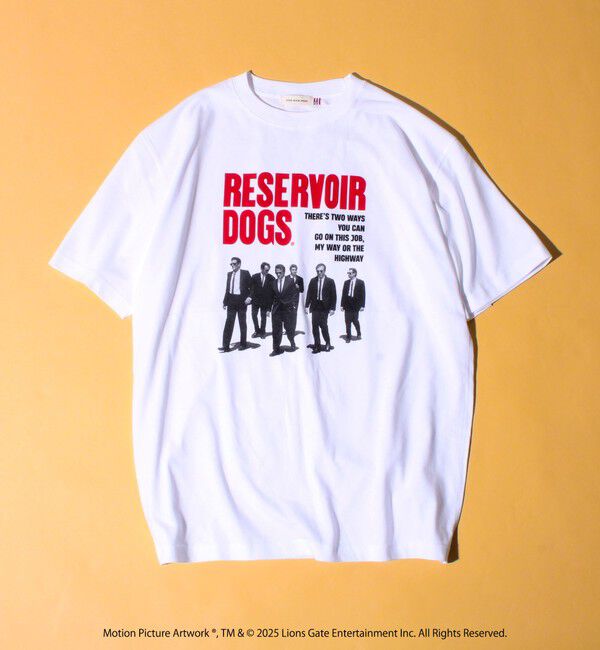 GLOSTER「【GOOD ROCK SPEED】RESERVOIR DOGS/レザボア・ドッグス プリントTシャツ」|Tシャツ・カットソー|ホワイト