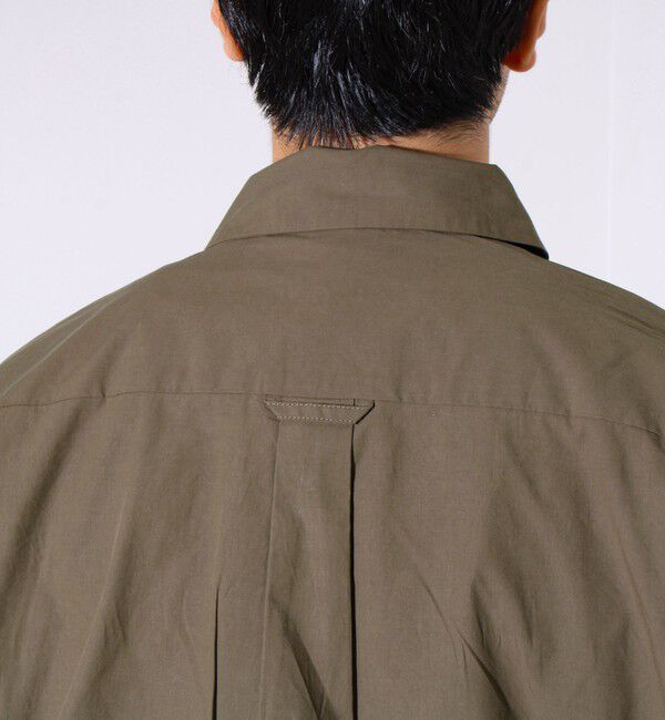 GLOSTER「【GEVACO】ドットボタンシャツ スナップボタン シャツ羽織」|シャツ・ブラウス|