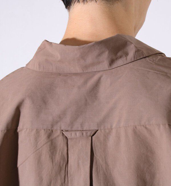 GLOSTER「【GEVACO】ドットボタンシャツ スナップボタン シャツ羽織」|シャツ・ブラウス|