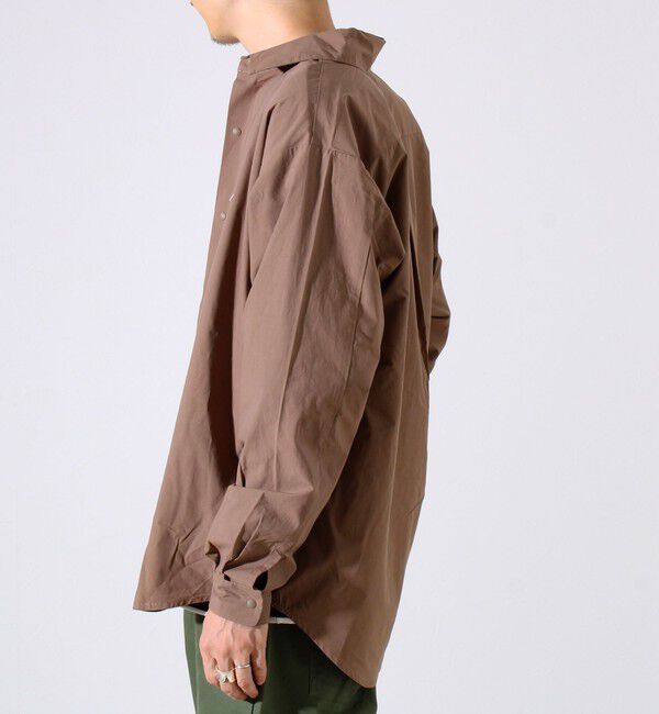 GLOSTER「【GEVACO】ドットボタンシャツ スナップボタン シャツ羽織」|シャツ・ブラウス|