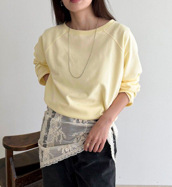 fredy emue「ミニ裏毛クロップドスウェットプルオーバー」|スウェット・ジャージ|