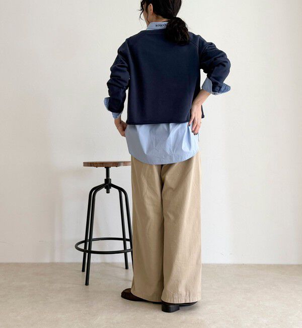 fredy emue「ミニ裏毛クロップドスウェットプルオーバー」|スウェット・ジャージ|