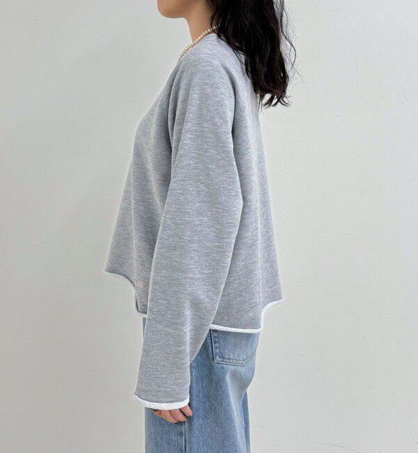 fredy emue「ミニ裏毛クロップドスウェットプルオーバー」|スウェット・ジャージ|