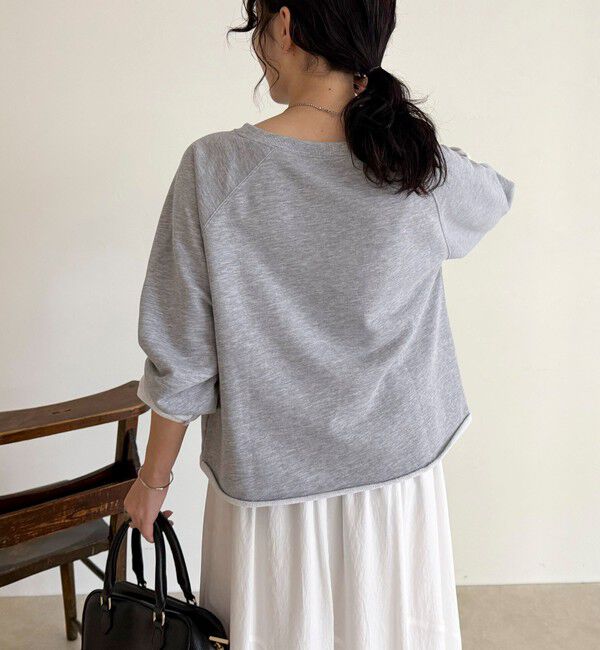 fredy emue「ミニ裏毛クロップドスウェットプルオーバー」|スウェット・ジャージ|