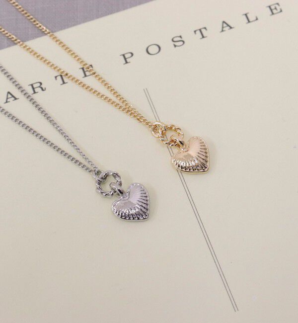 fredy emue「刻みミニハートネックレス」|ネックレス|