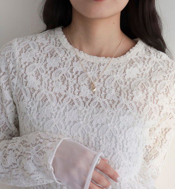 fredy emue「刻みミニハートネックレス」|ネックレス|