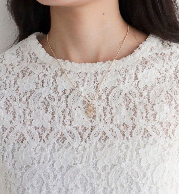 fredy emue「刻みミニハートネックレス」|ネックレス|