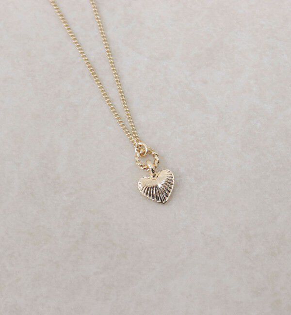 fredy emue「刻みミニハートネックレス」|ネックレス|