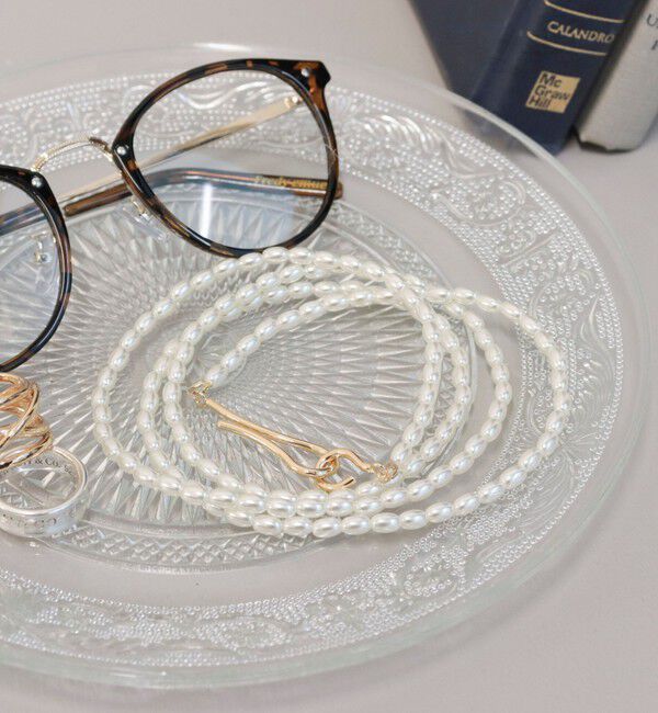 fredy emue「ライスパールフックロングネックレス」|ネックレス|