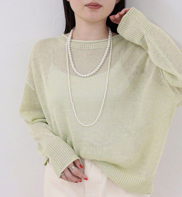 fredy emue「大小パール2連ネックレス」|ネックレス|