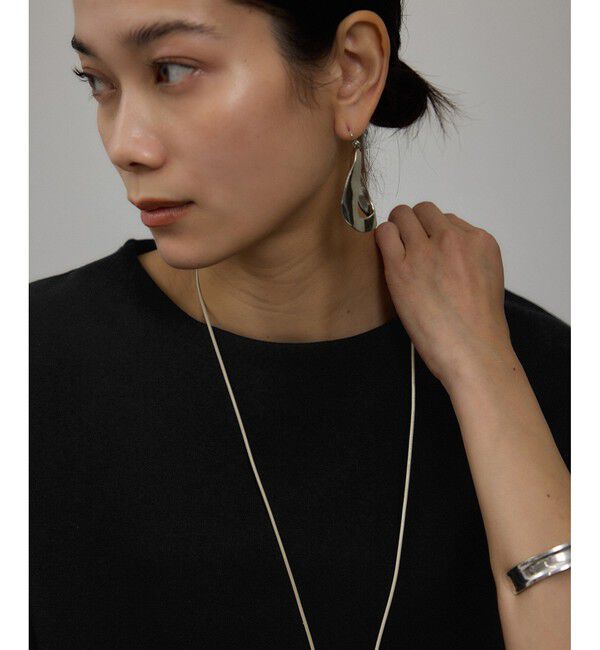 SALON adam et rope'「【WEB限定】フレンチスリーブポンチTシャツ［太ボーダー/無地］」|Tシャツ・カットソー|