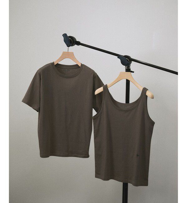 SALON adam et rope'「レイヤード2パックT / タンク［セット］」|Tシャツ・カットソー|カーキー(36)