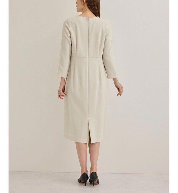 ROPE「トリアセダブルクロスウエストコンシャスワンピース」|ワンピース|