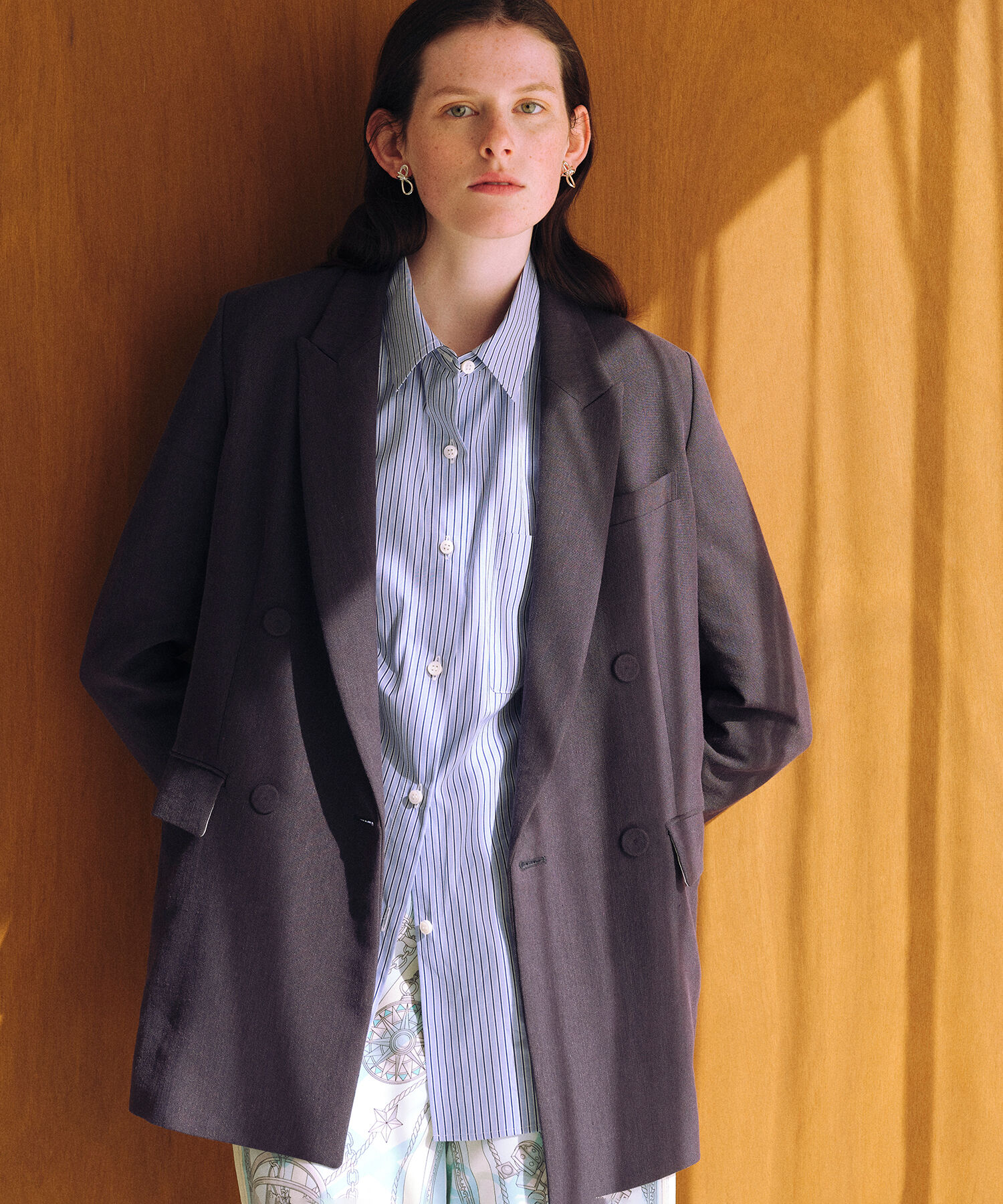 ROPE「ヘビーリネン ダブルジャケット」|テーラードジャケット|