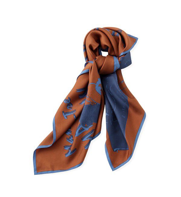 ROPE「ロートレックグラフィカル シルクスカーフ/Lサイズ」|バンダナ・スカーフ|